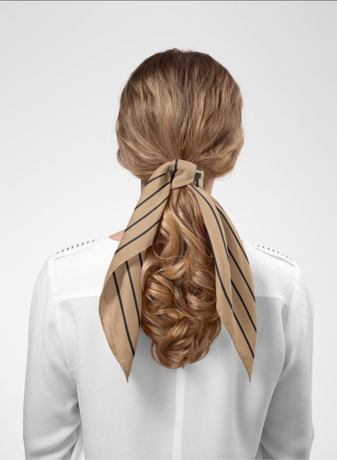 Satin Scarf Gold