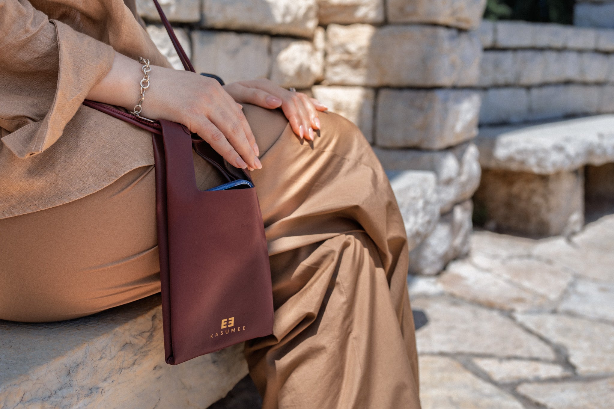 burgundy-leather-phone-bag